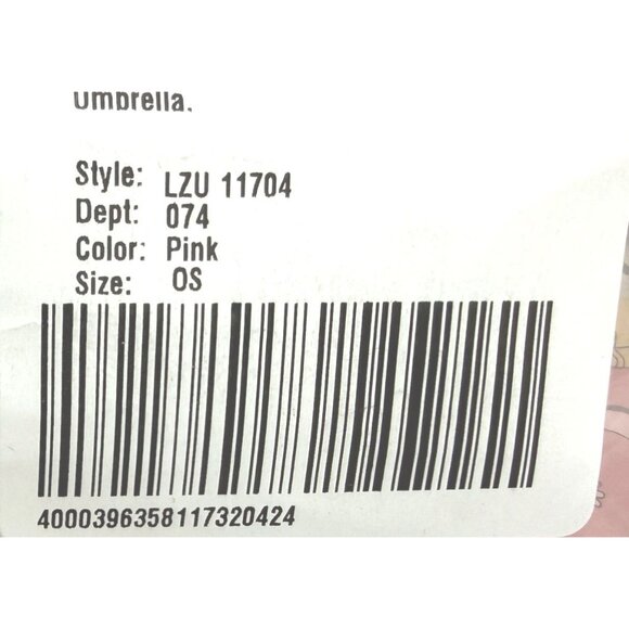 Rainy Skies Womens Pink Floral and Western Printed Foldable Compact Umbrella New - Picture 7 of 8